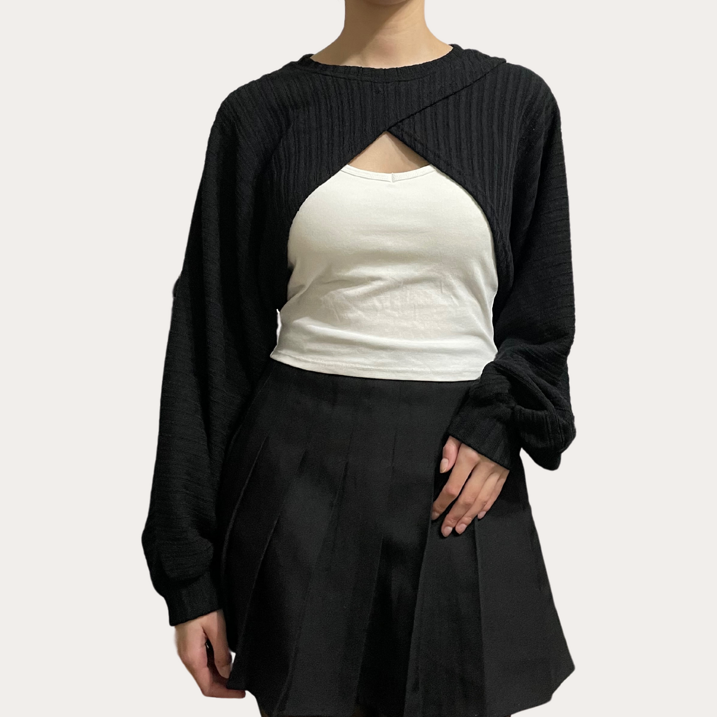 Ribbed Bolero